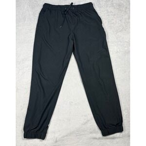 Prana Breathe Jogger Pants Mens Large Black M41170413 Activewear Hiking Stretch